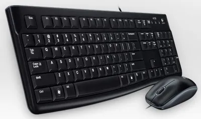 Image de Logitech Desktop MK120・Ensemble clavier et souris (920-002542)
