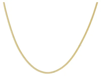 Produktbild von Kette Gold 333 Flachpanzer diamantiert JL48-05-0151 JuwelmaLux 38 cm