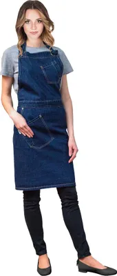 Produktbild von Jeans Latzschürze für Damen 90x88 cm