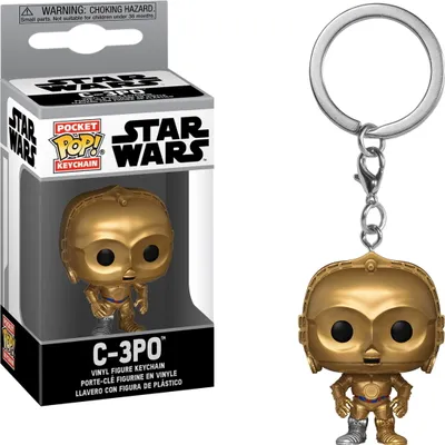 Produktbild von Star Wars - C-3PO  - Schlüsselanhänger Funko Pocket POP! Keychain