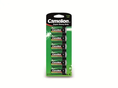 Produktbild von Camelion R14P-BP6G, Einwegbatterie, C, Zinkchlorid, 1,5 V, 6 Stück(e), 3850 mAh