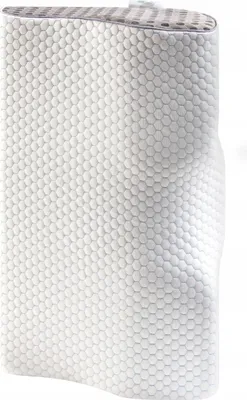Obrázek produktu pro Ortopedický polštář z paměťové pěny – profilovaný polštář – polštář s výřezem na krk – ergonomický polštář pro lepší spánek
