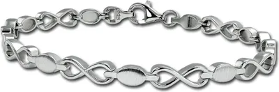Image de SilberDream Bracelet en argent massif 925 argent Femme Bijoux SDA4802M