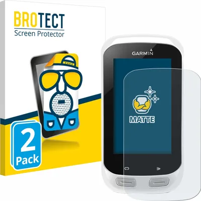 Produktbild von 2x BROTECT Schutzfolie für Garmin Edge Explore 1000 Displayschutz Displayschutzfolie Folie Matt Entspiegelungsfolie