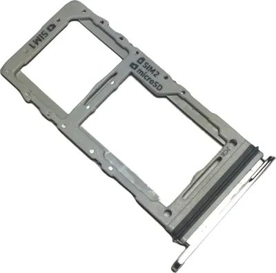 Produktbild von Simkartenhalter und micro-SD Card Fach für Samsung Galaxy S20+, Original Ersatzteil, Wolkenweiß