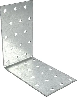 Produktbild von BKshop | Winkel - Montagewinkel km11/km15 - 100x100x60x2mm - Stahlwinkel - stabil und präzise - ideal für Konstruktionen