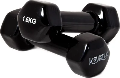 Produktbild von Vinylové činky Kawanyo - 2x 1,5 kg