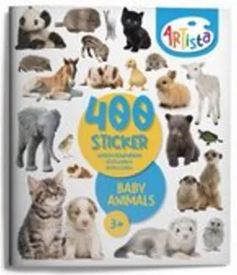 Image de Artista - Stickerbuch Tierbabys