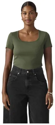 Obrázok produktu pre Tričko Levi's ESSENTIAL SQRD NECK TEE GARMEN pre Dámske