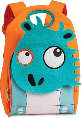 Obrázok produktu pre Fabrizio Kinder Rucksack mit Filzmotiv / Orange