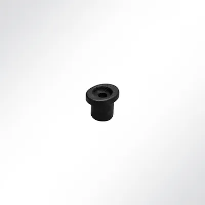 Produktbild von Lysel® Persenningknopf Oval Schwarz D 12 mm (100 Stück)