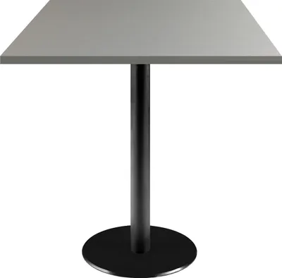 Produktbild von Tisch 70 x 70 cm – Modell Rome in Metallic-Grau