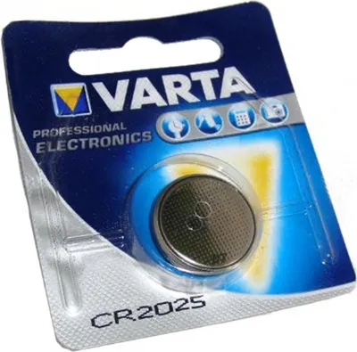 Produktbild von Varta Batterie Knopfzelle CR2025 3V 157mAh Lithium 1St.
