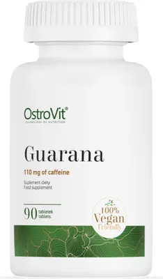Produktbild von OstroVit Guarana STIMULATION KOFFEIN GEDÄCHTNIS 90 Tabletten.