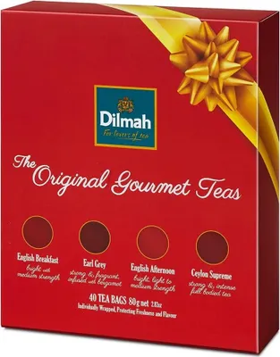 Produktbild von Dilmah The Original Gourmet Tees 40x2g - Teeset
