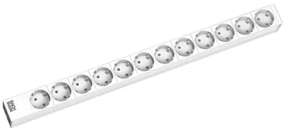 Obrázok produktu pre Bachmann - Predlžovací kábel (rackový) - 12 výstupných konektorov - 0U - Nemecko (333.413)