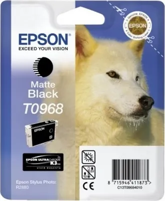 Image de Epson C13T09684010 Epson Tintenpatrone matte black T 096 UltraChrome K 3 T 0968