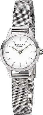 Image de Regent Femme Montre F-1165 métal quartz bracelet métallique argenté D2URF1165