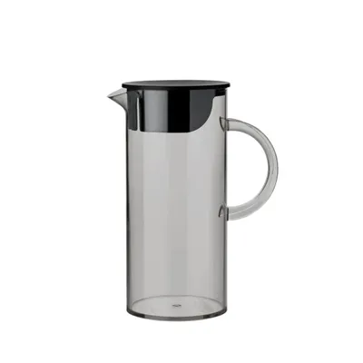 Zdjęcie produktu dla Stelton dzbanek z pokrywką EM77, karafka, plastik, Smoke, 1,5 l, 1310-8