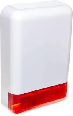 Produktbild von Satel SPL-2010 R, Verdrahtete Sirene, III, 120 dB, Rot, Weiß, Gleichstrom, 12 V