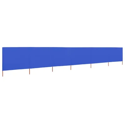 Immagine prodotto di vidaXL 6 pezzi di tessuto frangivento 800 x 80 cm blu azzurro