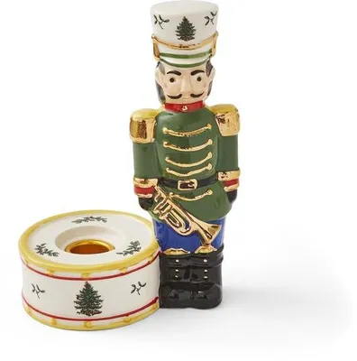 Obrázok produktu pre Sviečnik na vianočný stromček, 18 cm, kamenina