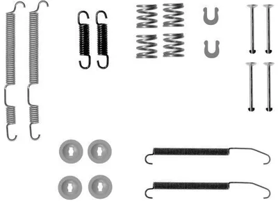 Produktbild von TEXTAR Zubehörsatz Bremsbacken 97048900 Hinten für SUBARU FORESTER (SG) 0,119kg