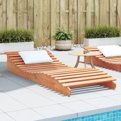 Produktbild von Sonnenliege Wachsbraun 205x80x31,5 cm Massivholz Kiefer - Gartenliegen 844653