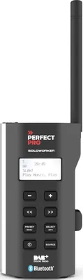 Zdjęcie produktu dla Perfectpro Soloworker, Osobisty, Cyfrowy, DAB+, FM, 1,5 W, 1-drożny, 3,6 cm