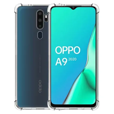 Immagine prodotto di Custodia per cellulare adatta per Oppo A9 (2020) trasparente - Custodia in silicone TPU antiurto con paraurti - Smartphonica