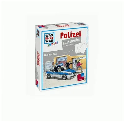 Produktbild von WAS IST WAS Junior, Kartenspiel: Polizei