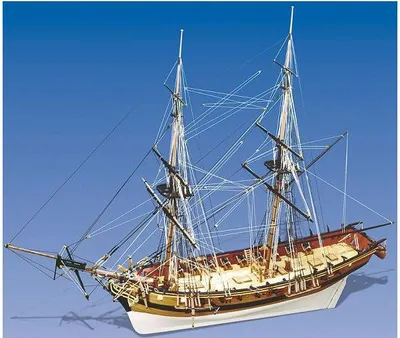 Produktbild von CALDERCRAFT H.M.S. Mars 1781 1:64 Bausatz
