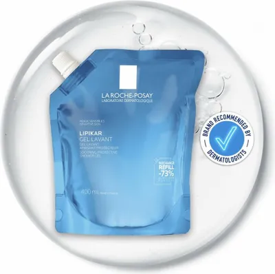 Obrázok produktu pre La Roche-Posay Lipikar Gel La Roche-Posay Lipikar Gel náplň do pracieho gélu 400 ml