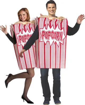 Produktbild von Popcorn Food Kostüm für Fasching