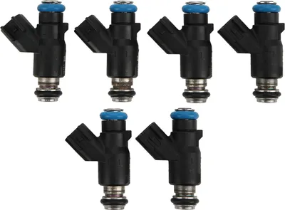 Image de Jeu de 6 injecteurs 35310-3C000 ABS résistants à la chaleur pour Hyundai Sonata Azera Entourage