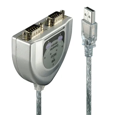 Image de LINDY Konverter USB RS232 2 Port