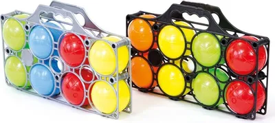Produktbild von Kinder Boccia Spiel 8 Kugeln farblich sortiert