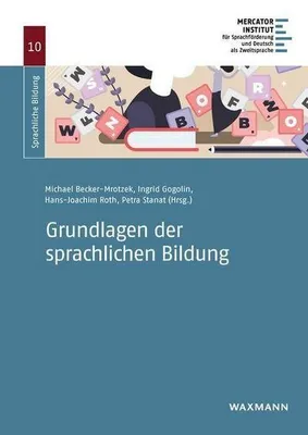 Obrázek produktu pro Grundlagen der sprachlichen Bildung
