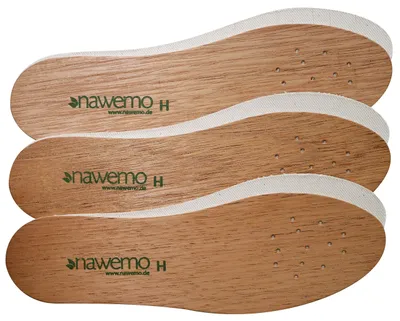 Imagen del producto de Solidchoice - Plantillas de madera para hombre (paquete de 3), talla 40 EU