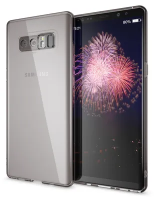 Obrázok produktu pre Puzdro Samsung Galaxy Note 8 od spoločnosti NALIA, ultratenký silikónový kryt sivý