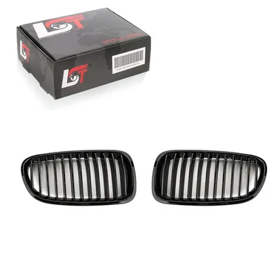 Produktbild von Frontziergitter Nieren Einsteg Schwarz glänzend für BMW 5er F10 F11 F18