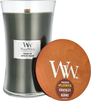 Produktbild von Woodwick Frasier Fir Large Hourglass Candle