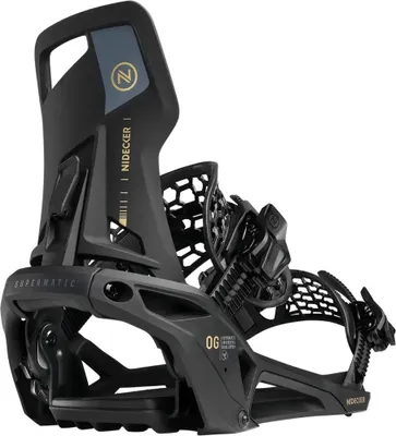 Produktbild von Nidecker Og Supermatic Snowboardbindungen Silber S Herren,Damen Silber S