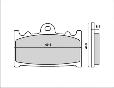 Image de Plaquettes de frein Brenta FT3062 organiques