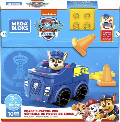 Obrázek produktu pro Mega Bloks Tlapková patrola Policejní honička 10el