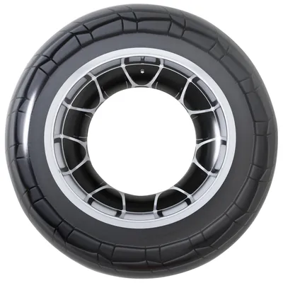 Produktbild von Bestway 36102, Schwarz, Grau, Schwimmring, Abbildung, Vinyl, 12 Jahr(e), 119 cm