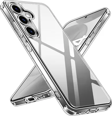 Image de Cadorabo Housse pour Samsung Galaxy S24 Plus en TRANSPARENT COMPLET Housse de protection en TPU silicone flexible Back Case Cover Etui Handy Hülle