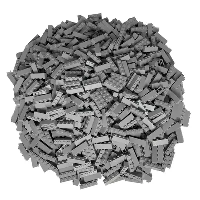 Immagine prodotto di Mattoncini LEGO® 1x4 grigio chiaro - 3010 NUOVO! Quantità 25x