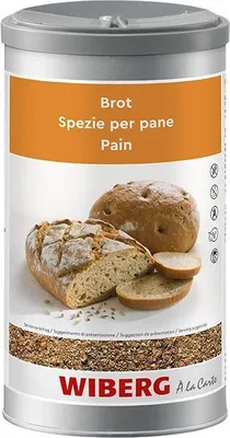 Produktbild von Wiberg-Brot Gewürzmischung, geschrotet 550g