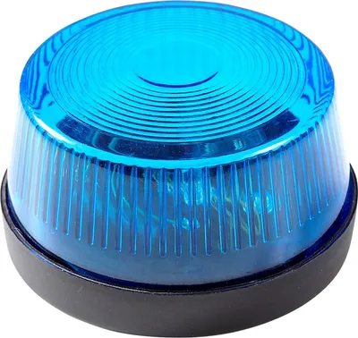 Produktbild von Blinkendes Blaulicht - Warnlicht mit Sirene 6 x 4 cm Martinshorn Mottoparty